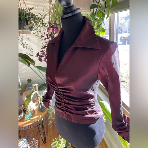 Borage Tadashi Dress Blouse - Picture 1 of 6